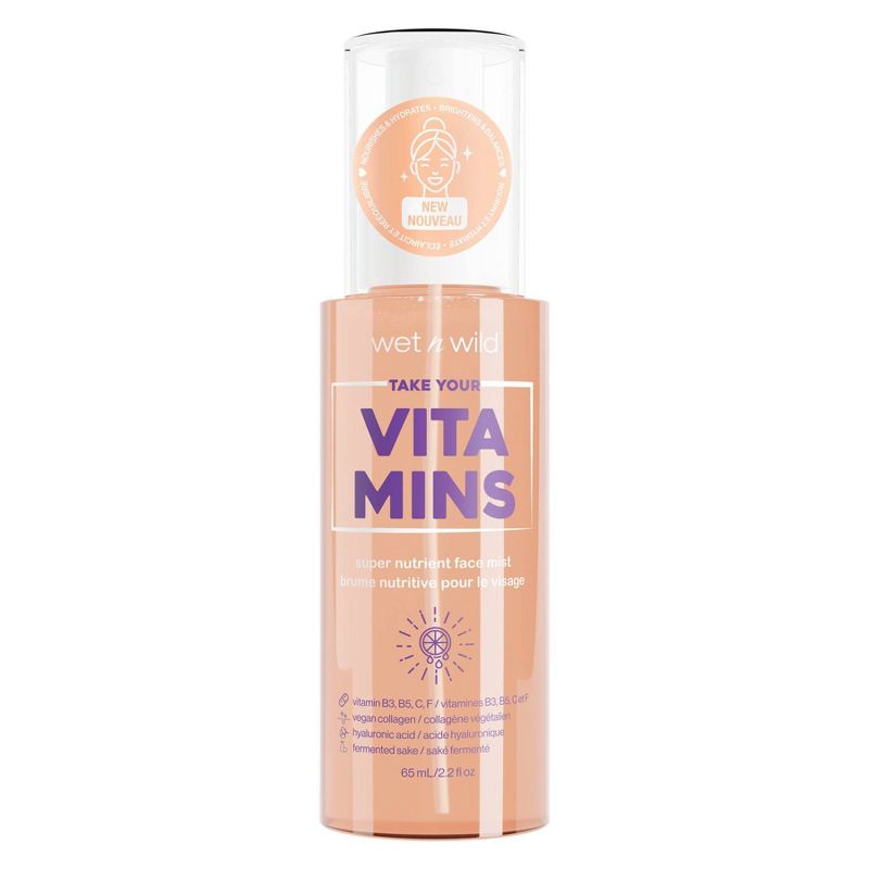 Wet n Wild Take Your Vitamins Nutrient Boost Face Mist - 2.2 fl oz, 1 of 6