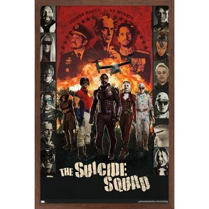 Trends International DC Comics Movie The Suicide Squad - Battle Group Framed Wall Poster Prints - 1 of 4