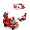 VATOS 642 Pcs STEM 9-in-1 Fire Truck Robot Building Block Model Kit Toy for Kids Ages 6-12 Years Old - 3 of 3