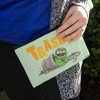 Sesame Street Trashy Oscar The Grouch Makeup Cosmetic Bag Organizer Pouch - 3 of 4