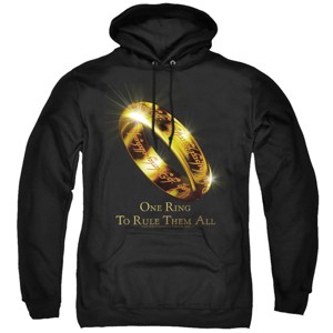 Lord Of The Rings One Ring To Rule Them All Adult Pull-Over Hoodie - 1 of 4