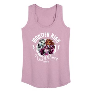 Women's - Monster High - Alumni Art Graphic Racerback Tank - 1 of 4