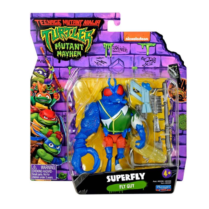 Teenage Mutant Ninja Turtles: Mutant Mayhem Superfly Action Figure, 3 of 8