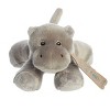 Aurora Small Eco Softies Hippo Eco Nation Eco-Friendly Stuffed Animal Grey 8.5" - 2 of 4