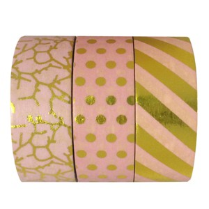 Wrapables Washi Masking Tape (Set of 3) - 1 of 4