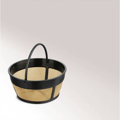 Hamilton Beach Coffee Cupcake Permanent Filter 80675R: Reusable Filter for Coffee Maker, Plastic & Stainless Steel