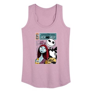 Women's - Disney - The Nightmare Before Christmas Graphic Racerback Tank - 1 of 4