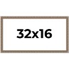 PosterPalooza | Panoramic Deco Silver Picture Frame - UV Acrylic, Foam Board Backing, Hanging Hardware - 2 of 4