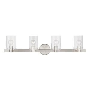 Livex Lighting Munich 4 - Light Vanity in  Brushed Nickel - 1 of 4