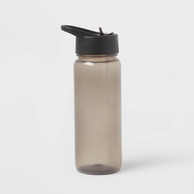 22oz Plastic Water Bottle with Push Button Spout - Room Essentials™