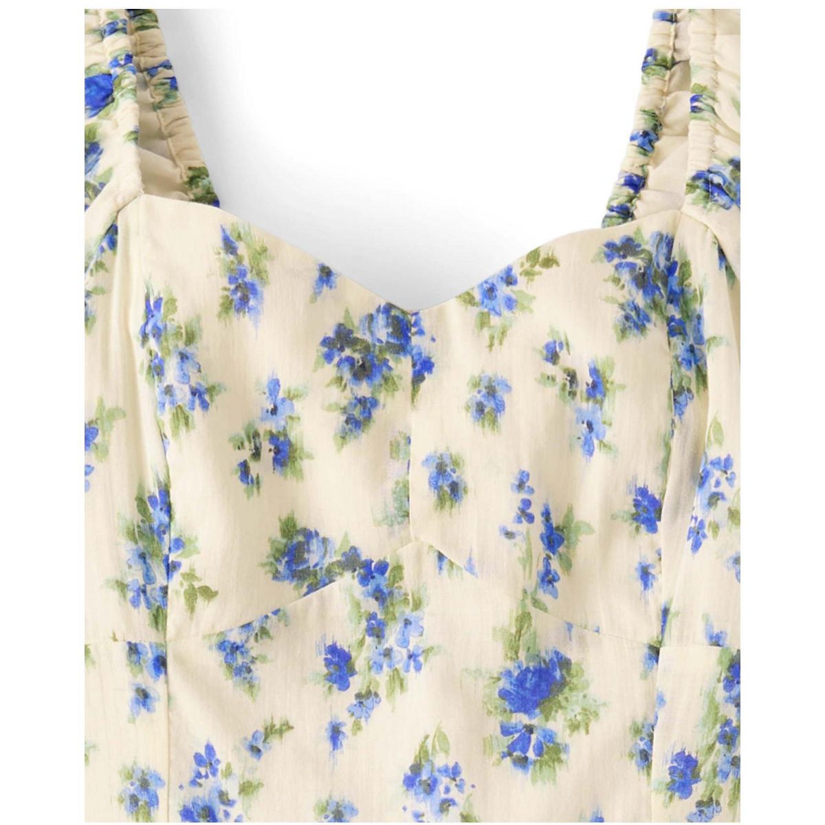 The Children's Place Womens Mommy And Me Short Sleeve Floral Textured Mini Bubble Dress - thumbnail 4