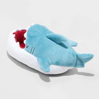 Toddler Bruce Shark Loafer Slippers - Cat & Jack™ Blue 