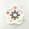 LOVELAY CREATIONS Medium Square Floral Leopard Press-On Nails - 3 of 4