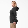 Dickies Women's Plus Water Repellent Sleeve Logo Hoodie - 3 of 3