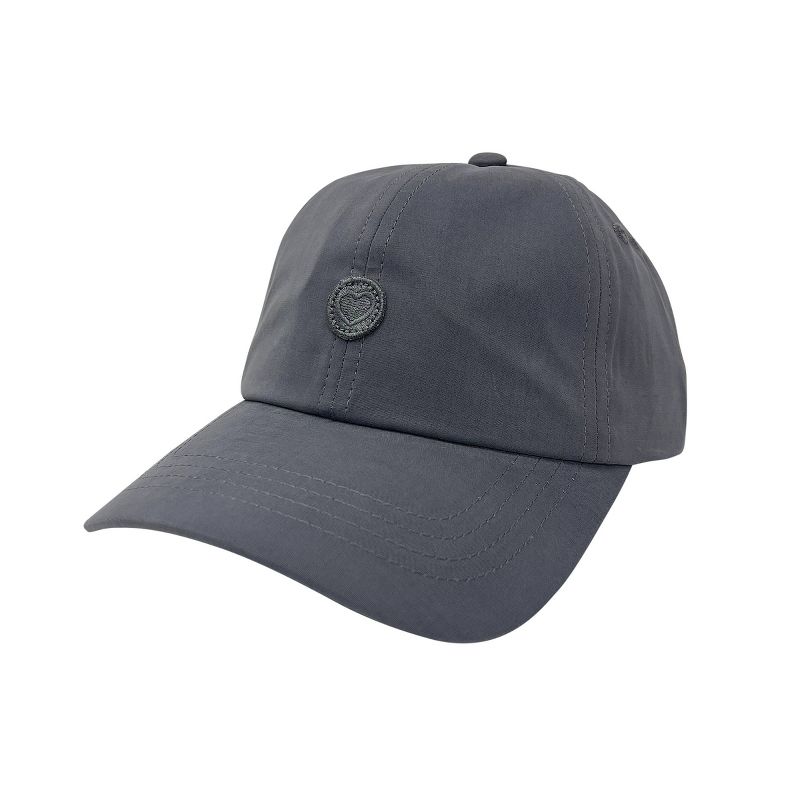 Concept One Heart Baseball Hat - Gray, 1 of 5