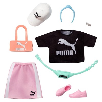 black puma barbie doll