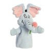 Aurora Large Horton Hand Puppet Dr. Seuss Whimsical Stuffed Animal Blue 13" - 2 of 4