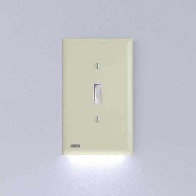 NEW - SNAP Power Light Switchlight single pole (color is light Almond)