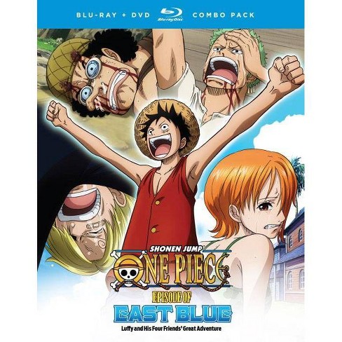 Episode Of East Blue Luffy And His Four Friends Great Adventure Blu Ray Target