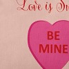 16"x16" Valentine's Day Love is Sweet Square Throw Pillow Sunwashed Brick - e by design - 2 of 4