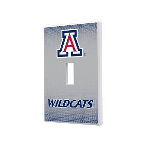NCAA Big 12 Universities Linen Hidden-Screw Light Switch Plate for Single Toggle - 1 of 4
