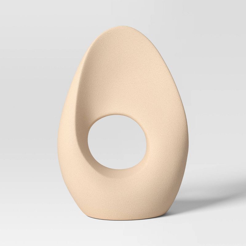 Ceramic Organic Modern Loop Sculpture - Threshold&#8482;, 1 of 5