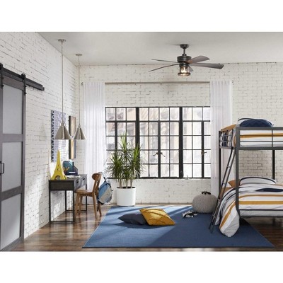 Hinton Vintage Brushed Nickel 12" Industrial Pendant Light