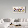 Trademark Fine Art -Joanne Porter 'Pansies Faces' Canvas Art - 3 of 3
