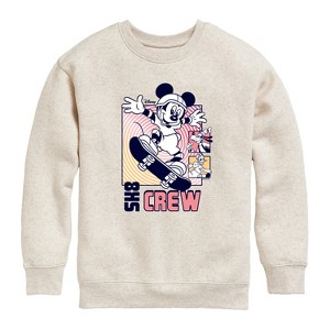 Boys' - Disney - Mickey & Friends Graphic Long Sleeve Fleece Sweatshirt - 1 of 4