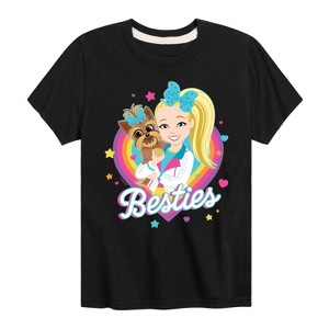 JoJo Siwa Besties Short Sleeve Graphic T-Shirt - Black - 4T - 1 of 3
