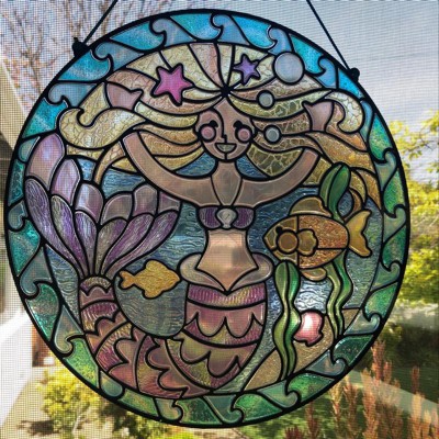 Melissa & Doug® Mermaid Stained Glass Kit