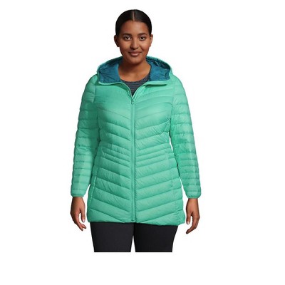 lands end plus size womens coats