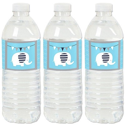 Big Dot Of Happiness Two Cool - Boy - Blue 2nd Birthday Party Water Bottle  Sticker Labels - Set Of 20 : Target