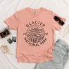 Simply Sage Market Women's Glacier National Park Short Sleeve Garment Dyed Tee - 2 of 4