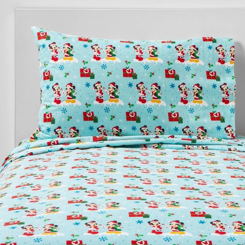 Mickey Mouse Friends Minnie Mouse 3pc Twin Flannel Sheet Set