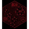Men's Dungeons & Dragons Icosahedron Schematic T-Shirt - 2 of 4