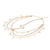 Unique Bargains Faux Gemstone Multi-layered Headpiece Gold Tone 1 Pc - 4 of 4