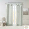 PAGED Faux Silk Blackout Curtains for Bedroom,Window Curtain Panel with Twisted Tab Top,Lined,Curtains for Living Room,Machine Washable - 2 of 4