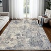 Abynow Geometric Modern Loomed Machine Washable Area Rug - 2 of 4
