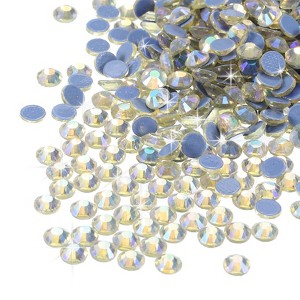 Unique Bargains DIY Crafts Hotfix Rhinestones Flatback Crystal Glass Gems 1440 Pcs - 1 of 4