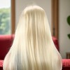 Unique Bargains Women's Straight Long Hair Wig High Temperature Fiber 1 Pc - 3 of 4
