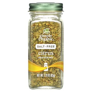 Simply Organic Citrus Seasoning, Salt-Free, 2.2 oz (63 g) - 1 of 2