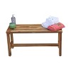 35" Eleganto ED995 Wide Teak Wood Bathroom/Shower Seat - EcoDecors: Rectangle, Non-Upholstered, 250lb Capacity - 4 of 4