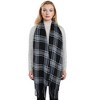 Anna-Kaci Classic Plaid Winter Scarf Cashmere Feel Checked Fringe Wrap Shawls for Women - 4 of 4