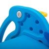 Infurnic Baby Activity Gyms, Freestanding Slide with Basketball Hoop and Ball, for Indoor or Outdoor Amusement Facility, Blue, 44.49"*12.6"*19.69" - 3 of 4