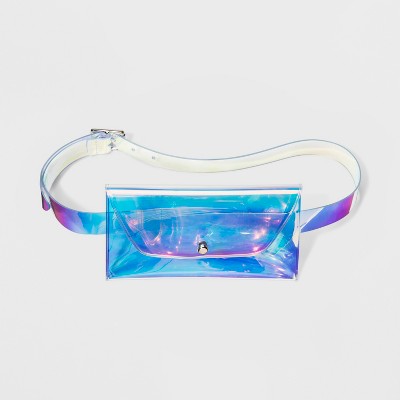 iridescent fanny pack target