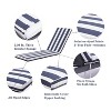 2PCS Set Outdoor Lounge Chair Cushion Replacement Patio outdoor furniture Seat Cushion Chaise Lounge Cushion - 2 of 4