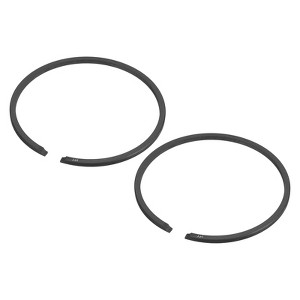 Unique Bargains Durable High Tensile Piston Ring Set 2 Pcs - 1 of 4
