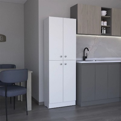 LunaLulinlk Kitchen Pantry Storage Cabinet, Freestanding Cupboard for Dining Room Living Room