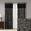 MAYEERTY Jacquard Curtain Panel Pair(2 Pcs Window Panels) - 3 of 4